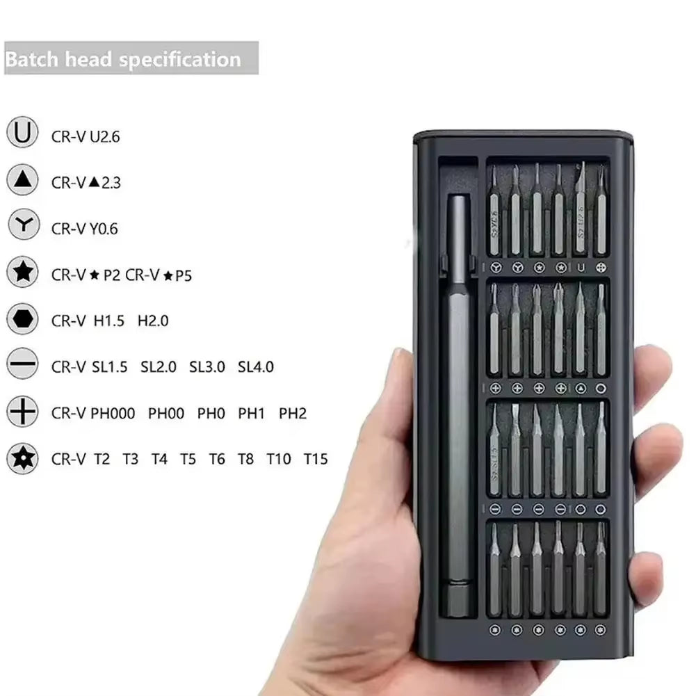 New Original Precision Screwdriver Set with 24PCS Screw Head Manual Tool Multifunction Equipment Phone PC Repair